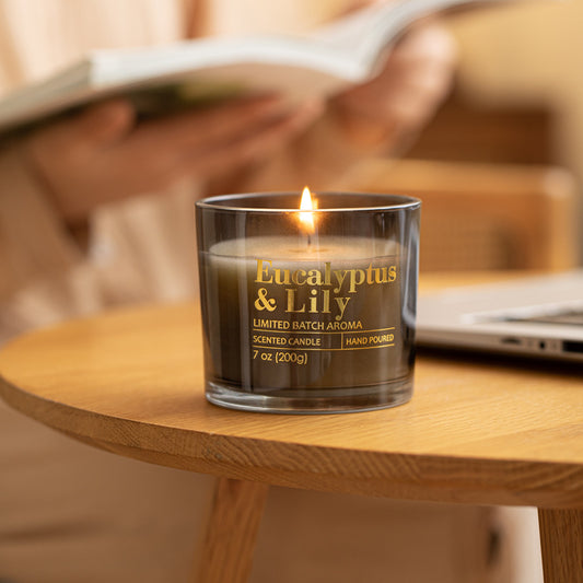 Relaxing Aroma Candle for Home & Mood